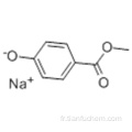 Acide benzoïque, 4-hydroxy, ester méthylique, sel de sodium CAS 5026-62-0